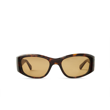 Mr. Leight ALOHA DOC S Sunglasses HKT-ATG/GMED hickory tortoise-antique gold - front view