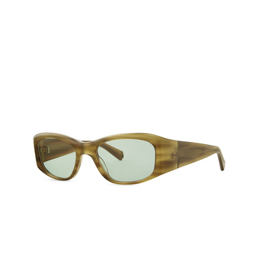 Mr. Leight ALOHA DOC S Sunglasses MACA-ATG/ISLAGRN macadamia-antique gold - three-quarters view