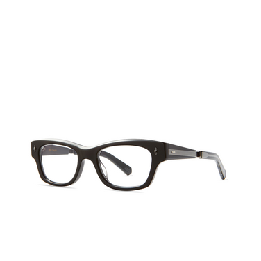 Mr. Leight ANTOINE C Eyeglasses bk-gm black-gunmetal - three-quarters view