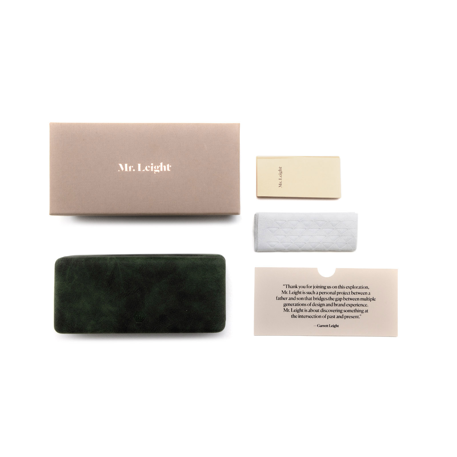 Offizielle Mr. Leight Verpackung