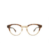 Mr. Leight AUDREY C Eyeglasses CRNSH-ATG crown shell-antique gold - product thumbnail 1/4