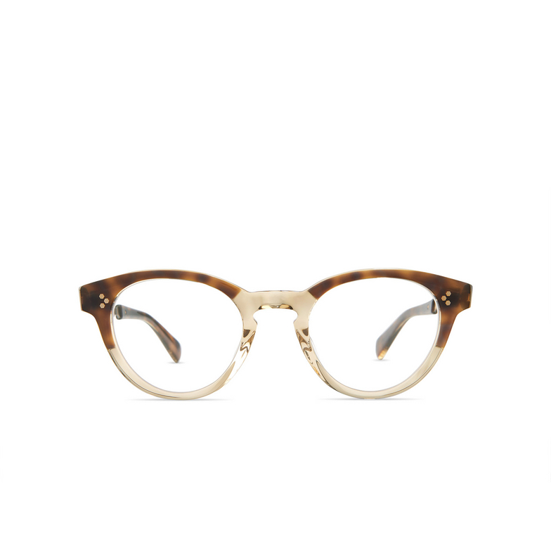 Mr. Leight AUDREY C Eyeglasses CRNSH-ATG crown shell-antique gold - 1/4