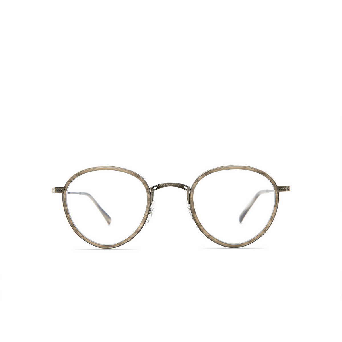 Mr. Leight BRISTOL C Eyeglasses ARDN-GM Greywood-Gunmetal - front view
