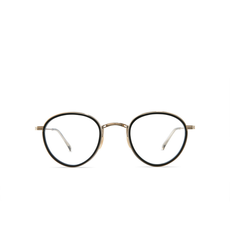 Mr. Leight BRISTOL C Eyeglasses BK-12KG black-12k white gold - 1/4