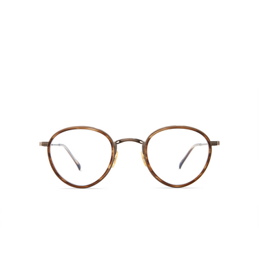 Mr. Leight BRISTOL C Eyeglasses tob-atg tobacco-antique gold - front view