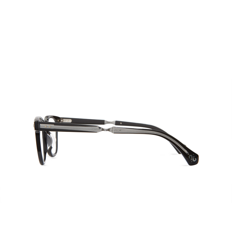 Mr. Leight DEAN C Eyeglasses BK-PW 44 black-pewter - 3/4