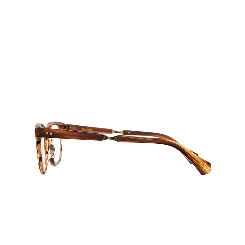 Mr. Leight DEAN C Eyeglasses KOA-ATG koa-antique gold - 3/4