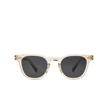 Mr. Leight DEAN S Sunglasses CHAND-PLT/OXFGYPLR chandelier-platinum - front view