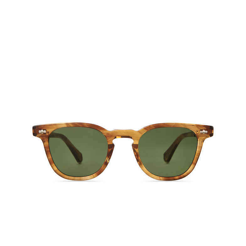Mr. Leight DEAN S Sunglasses MRRYE-WG/BOXGRN marbled rye-white gold - 1/4