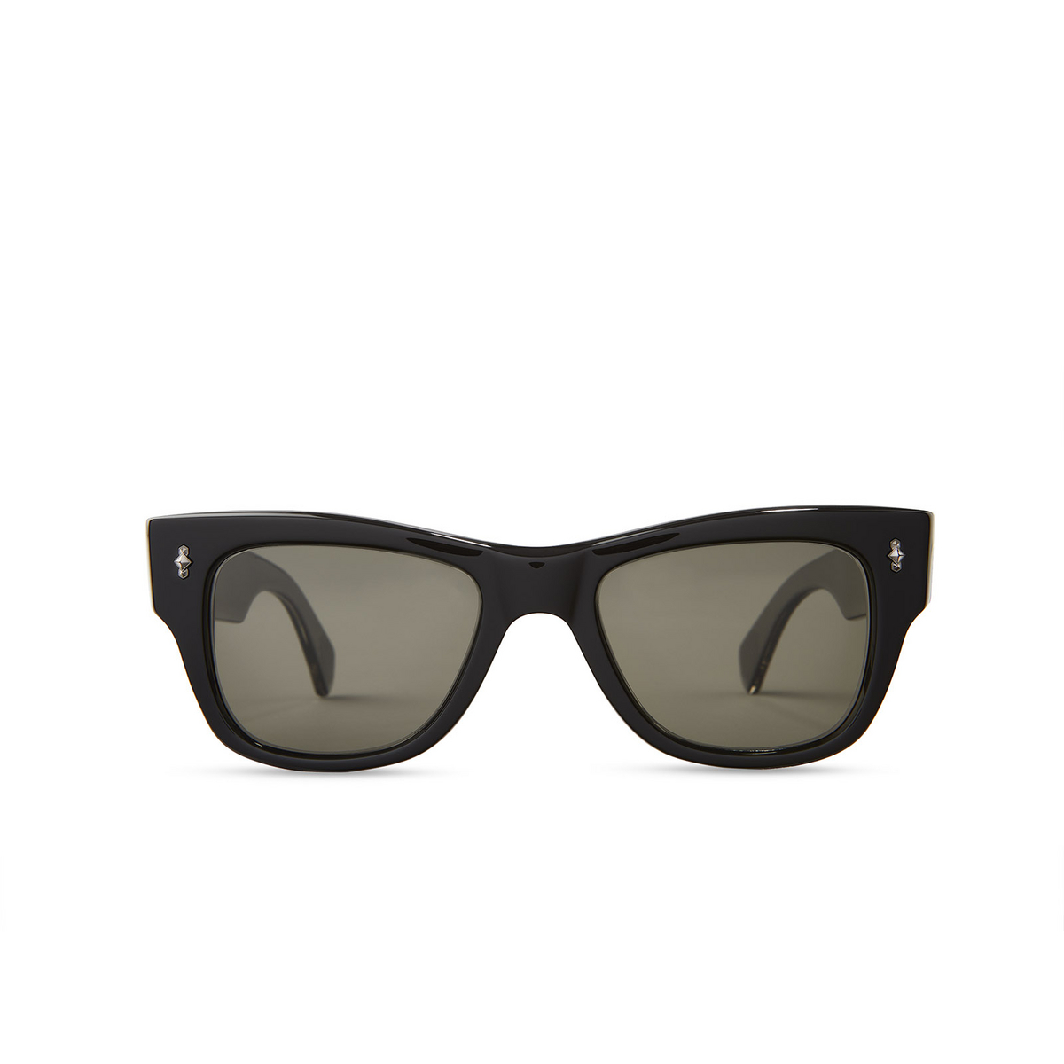 Mr. Leight DUKE S Sunglasses BK-GM/OXFGYPLR Black-Gunmetal - front view