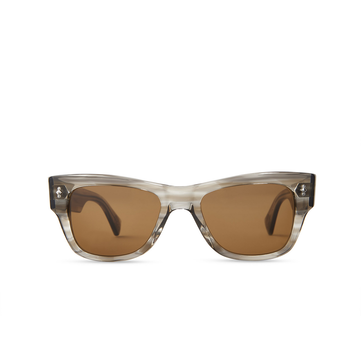 Mr. Leight DUKE S Sunglasses CSTGRY-PW/SUNSV Celestial Grey-Pewter - front view