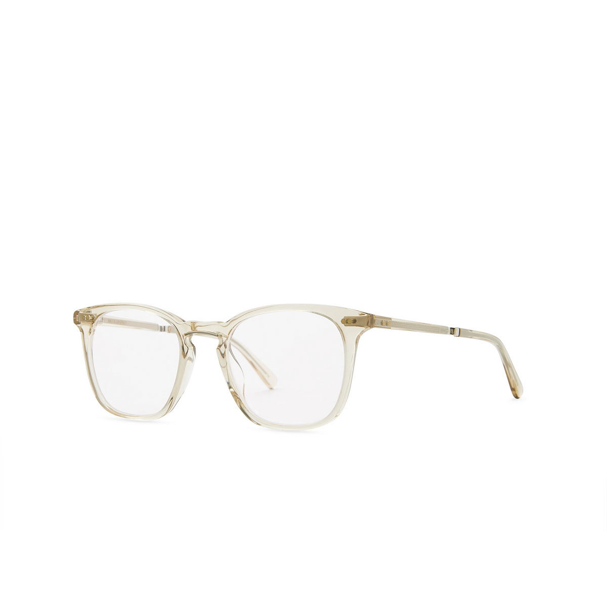 Mr. Leight GETTY C Eyeglasses CHAND-12KG Chandelier-12K White Gold - three-quarters view
