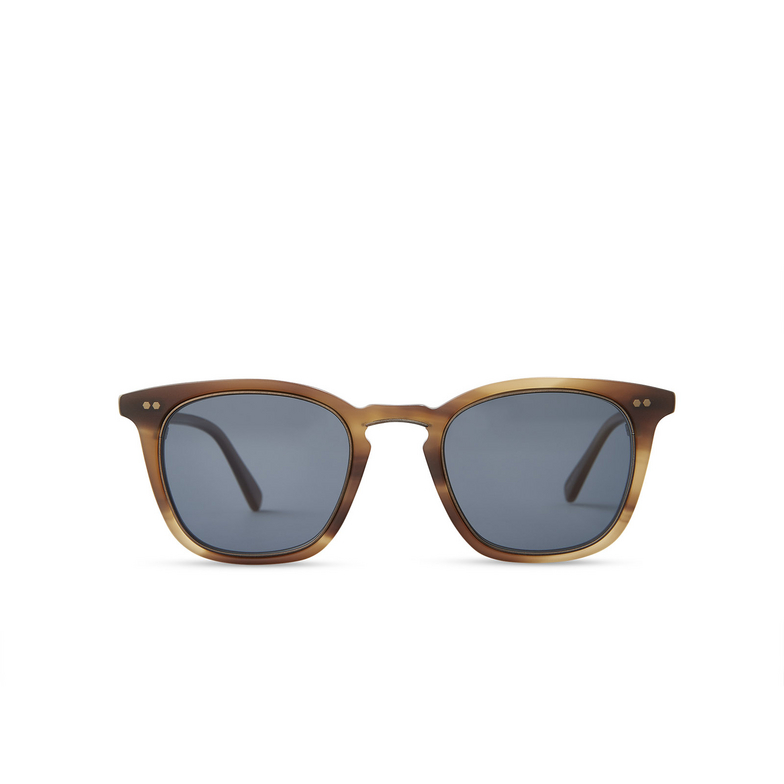 Mr. Leight GETTY II S Sunglasses ATG/BLUOPL matte beachwood-antique gold - 1/4