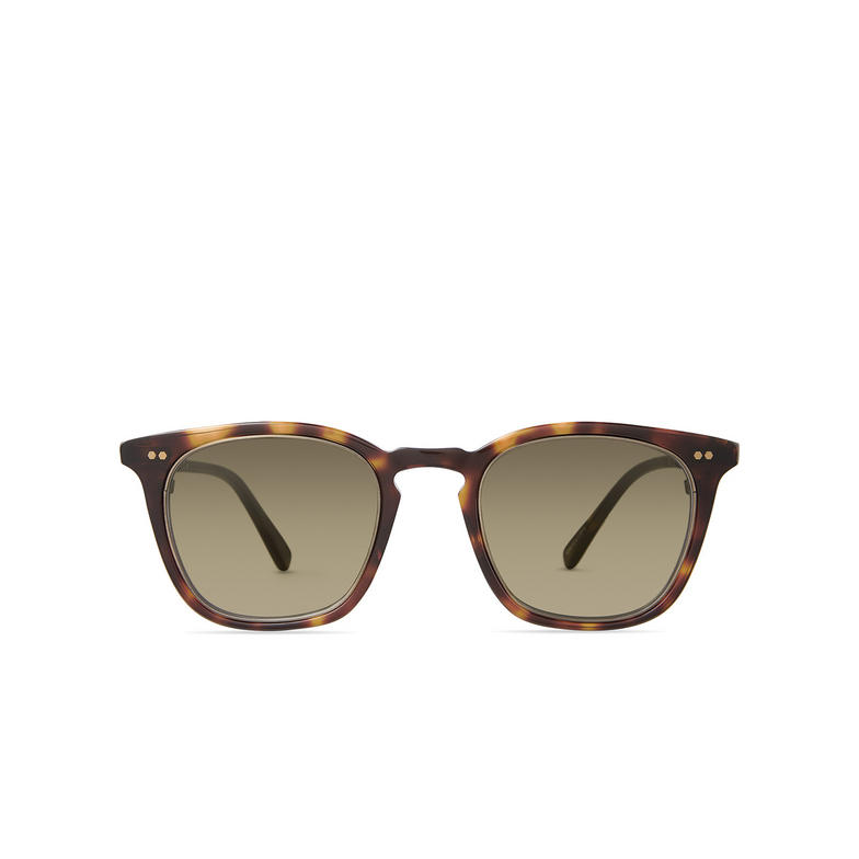 Mr. Leight GETTY II S Sunglasses HONT-ATG/SMKY honu tortoise-antique gold - 1/4