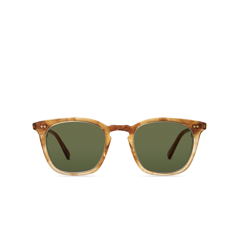 Mr. Leight GETTY II S Sunglasses MRRYE-ATG/GRN marbled rye-antique gold - 1/4