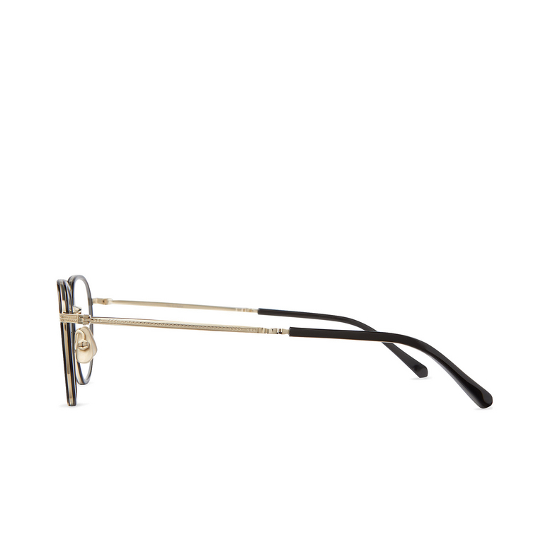 Mr. Leight GRIFFITH II C Eyeglasses BK-WG black-white gold - 3/4