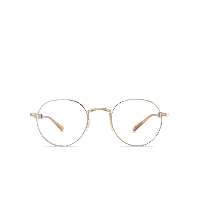 Mr. Leight HACHI II C Eyeglasses 12KG-MRRYE 12k white gold-marbled rye - 1/4