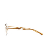 Mr. Leight HACHI II C Eyeglasses 12KG-MRRYE 12k white gold-marbled rye - product thumbnail 3/4