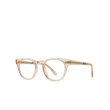Mr. Leight HANALEI C Eyeglasses DUN-WG dune-white gold - three-quarters view