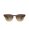 Mr. Leight HANALEI II S Sunglasses TOPL-12KG/DCHG topaz laminate-12k white gold - product thumbnail 1/3