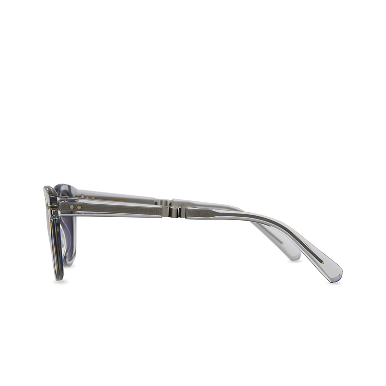 Mr. Leight HANALEI S Sunglasses GRYSTN-PLT/BLUOPL greystone-platinum - 3/4