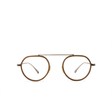 Mr. Leight KINGSTON C Eyeglasses citr-atg citrine-antique gold - front view