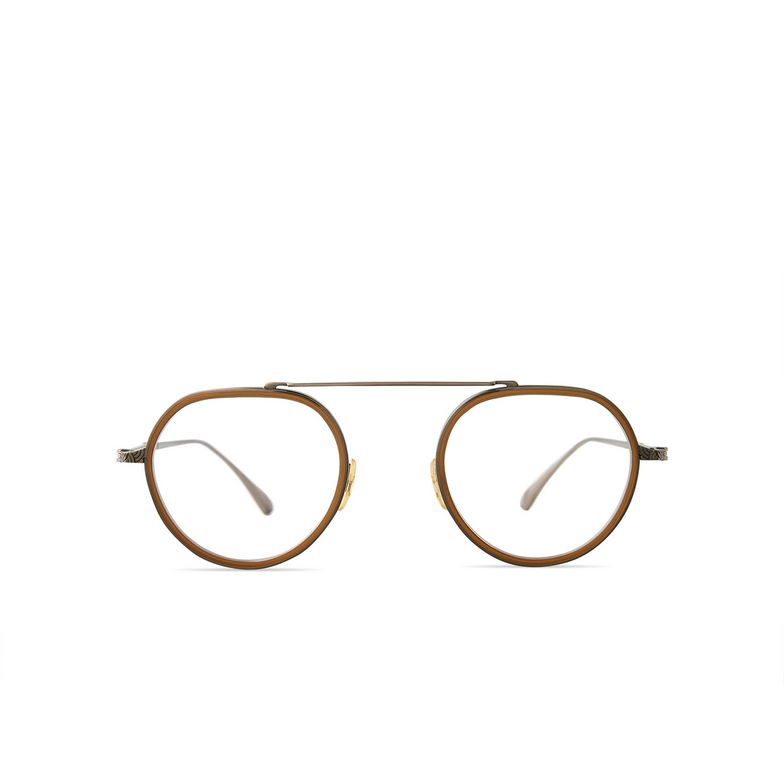 Mr. Leight KINGSTON C Eyeglasses CITR-ATG citrine-antique gold - 1/4