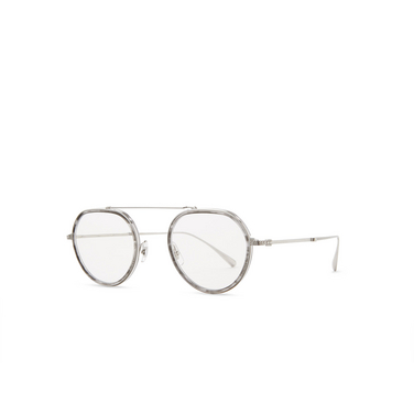 Mr. Leight KINGSTON C Eyeglasses CW-PLT coldwater-platinum - three-quarters view