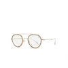 Gafas graduadas Mr. Leight KINGSTON C MRRYE-12KG marbled rye-12k white gold - Miniatura del producto 2/4