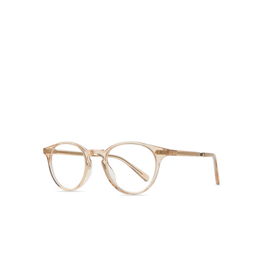 Mr. Leight MARMONT C Eyeglasses DUN-WG dune-white gold - three-quarters view