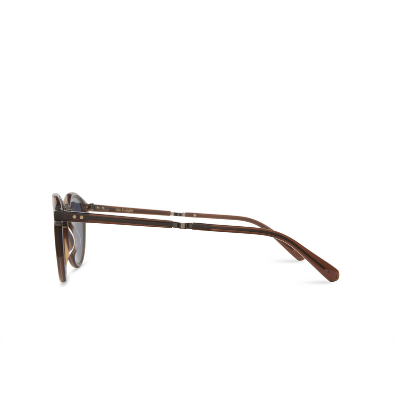 Mr. Leight MARMONT II S Sunglasses CRMLTA-ATG/BLUOPL PLR carmelita-antique gold - 3/4
