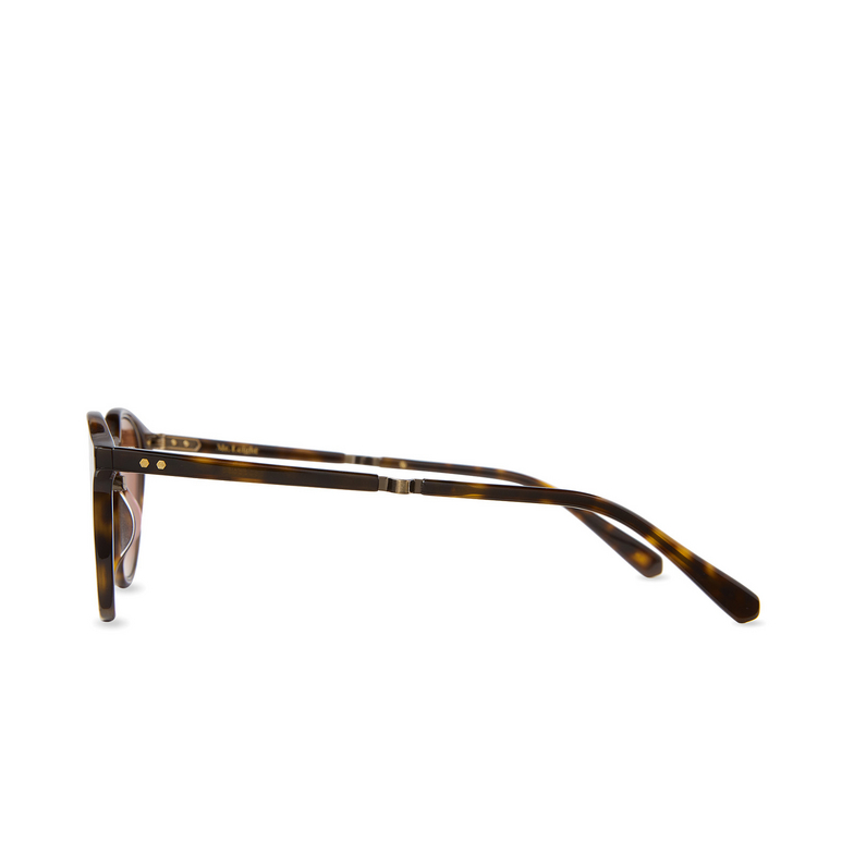 Mr. Leight MARMONT II S Sunglasses HKTO-ATG/ORC hickory tortoise-antique gold - 3/4