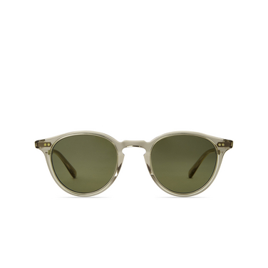 Mr. Leight MARMONT II S Sunglasses OI-WG/GRN olivine-white gold - front view