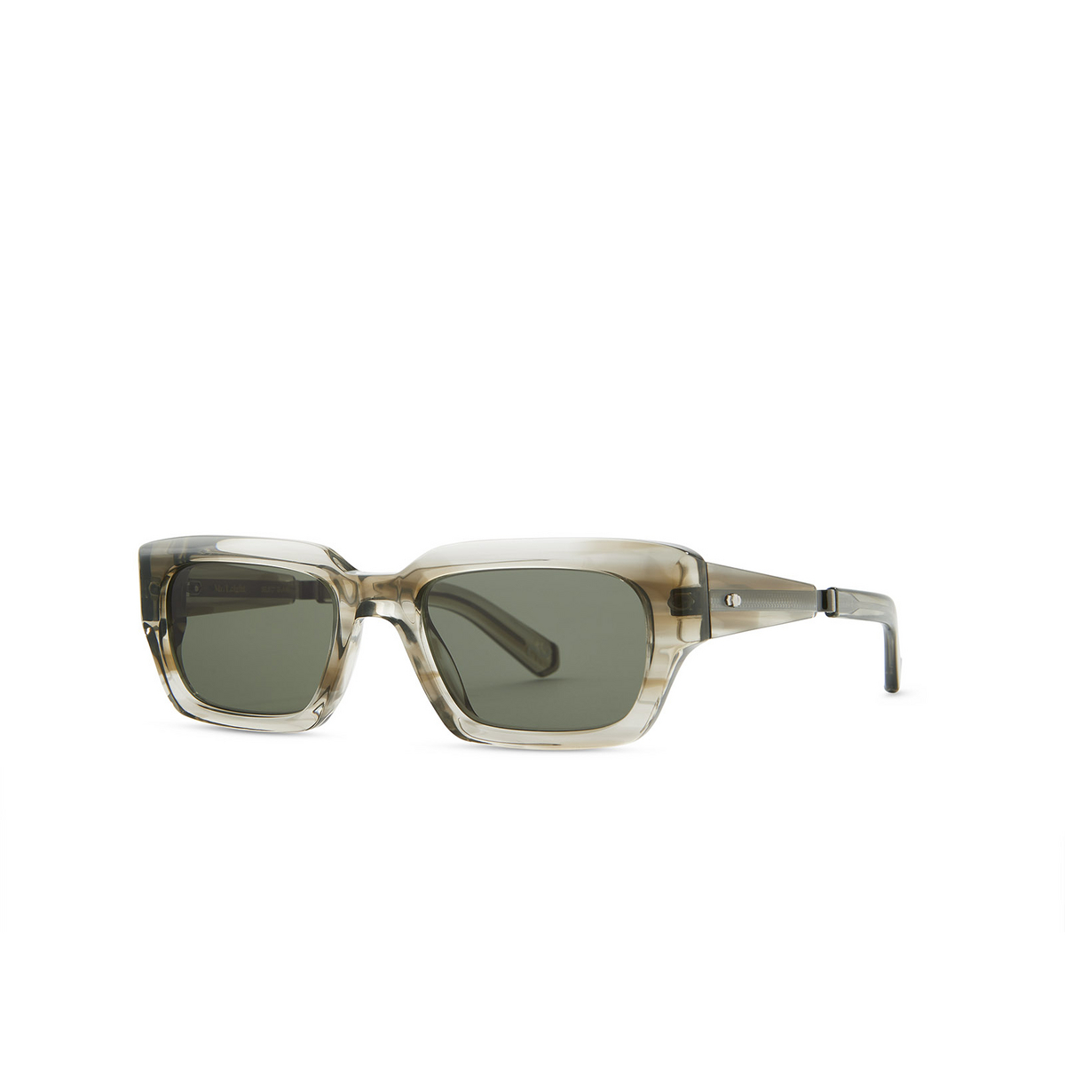 Mr. Leight MAVERICK S Sunglasses CSTGRY-PW/SFPG15 Celestial Grey-Pewter - three-quarters view