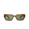 Mr. Leight MAVERICK S Sunglasses MACA-ATG/SFBOXGRN macadamia-antique gold - product thumbnail 1/4