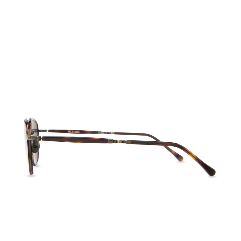 Mr. Leight PRICE S Sunglasses HONT-ATG/PG15 honu tortoise-antique gold - 3/4