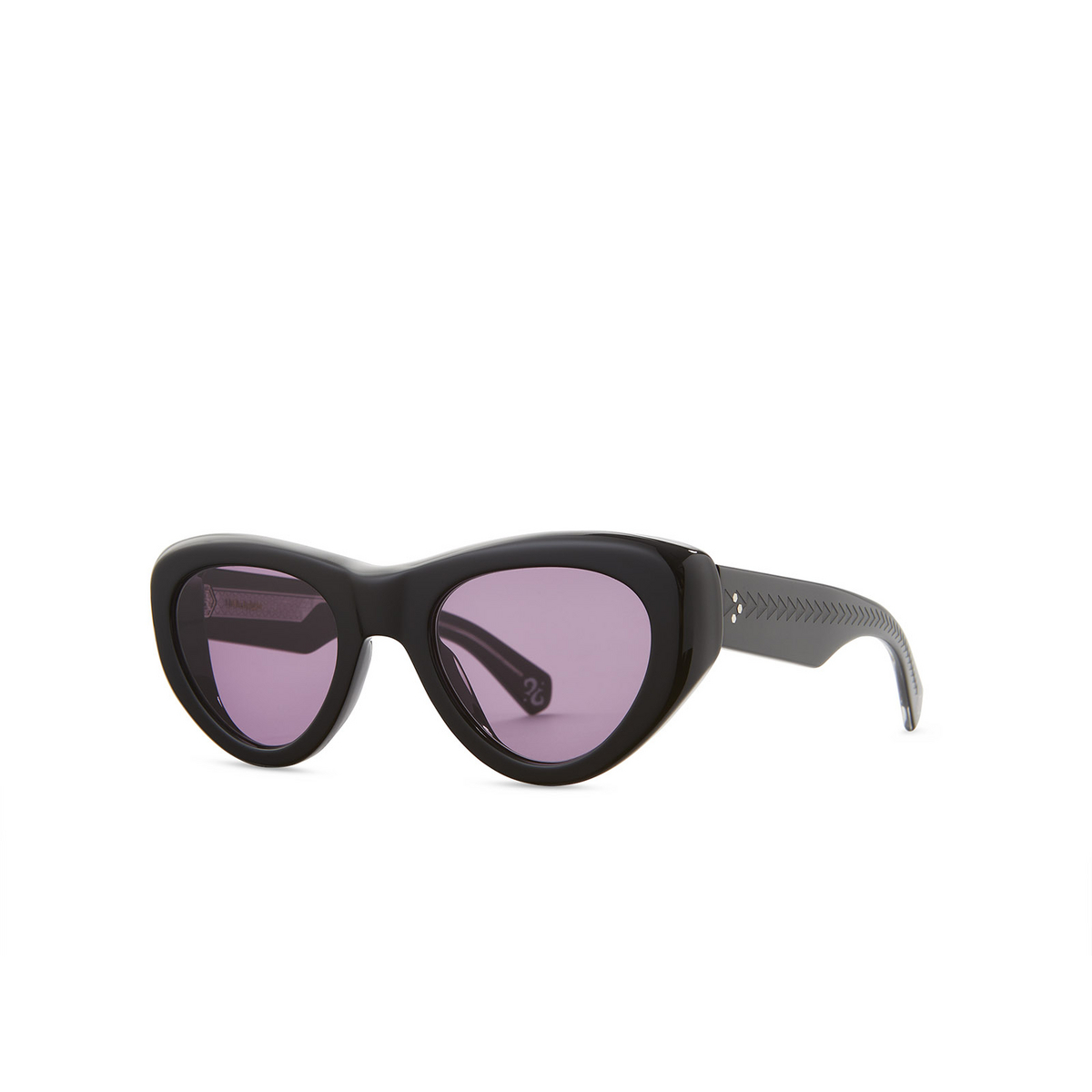 Mr. Leight REVELER S Sunglasses BK-PW/SFHIBIS Black-Pewter - three-quarters view