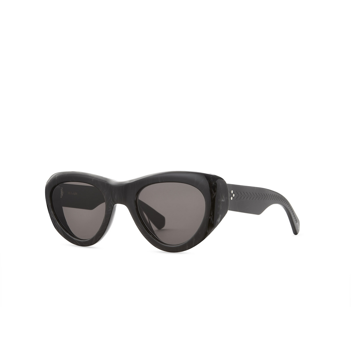 Mr. Leight REVELER S Sunglasses OB-GM/SFLAVA Obsidian-Gunmetal - three-quarters view