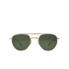 Mr. Leight ROKU II S Sunglasses 12KG-MBZ/GRN 12k white gold-matte bronze/green - product thumbnail 1/4