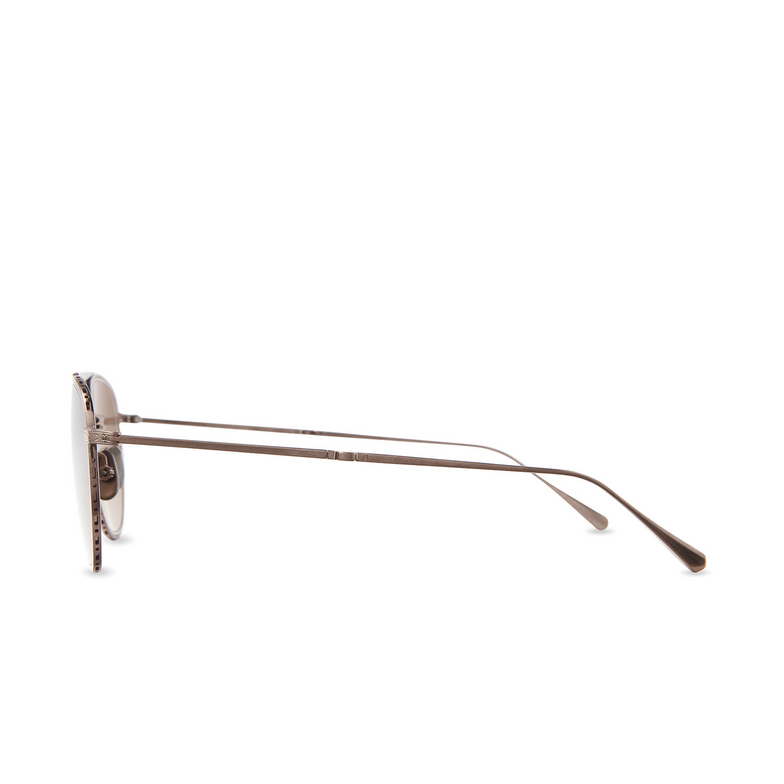 Mr. Leight ROKU II S Sunglasses BBZ-PYR/SMKY brushed bronze-pyrite - 3/4