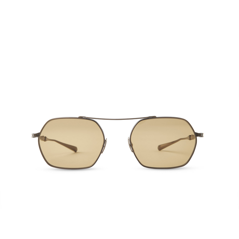 Mr. Leight RYDER S Sunglasses 12KG/SFTAHR 12k white gold - 1/4