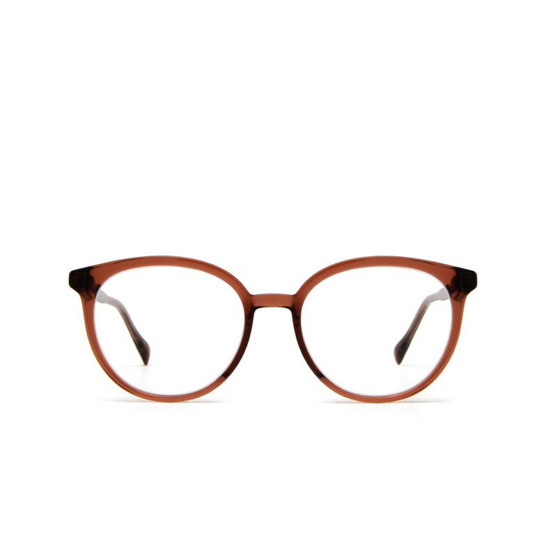 Mykita AYAN Eyeglasses 743 c130 pine honey/silk graphite - 1/4