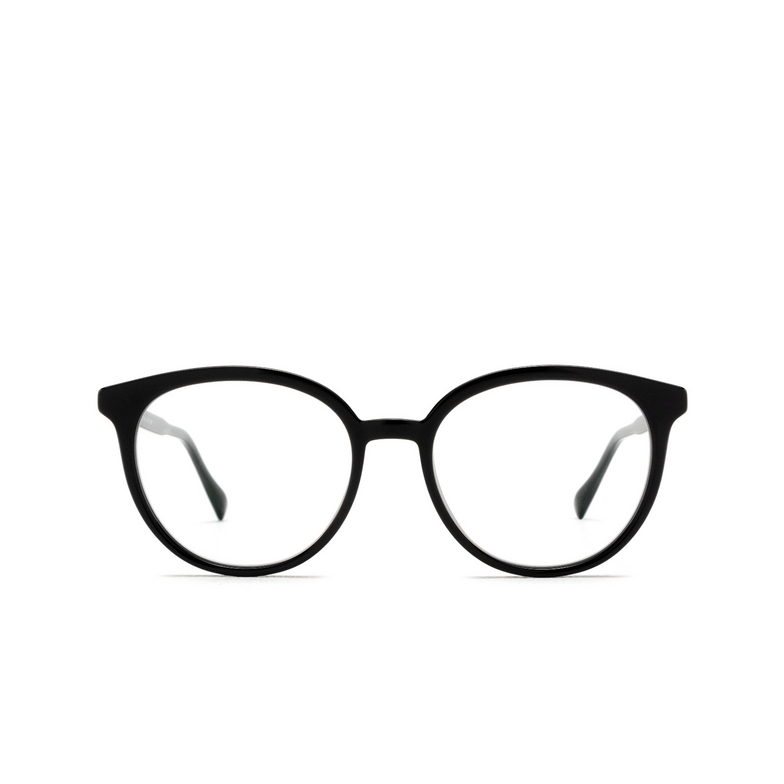 Mykita AYAN Eyeglasses 745 c132 black/silk gold - 1/4