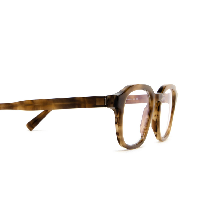 Mykita BADU Eyeglasses 798 c176 galagpagos/shiny silver - 3/4