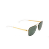 Mykita BERNIE Sunglasses 056 gold/black - product thumbnail 2/4