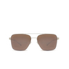 Mykita BERNIE Sunglasses 459 silver/white - product thumbnail 1/4