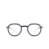 Mykita BIRCH Eyeglasses 628 mhl3-navy/shiny silver/yale bl - product thumbnail 1/4
