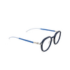 Mykita BIRCH Eyeglasses 628 mhl3-navy/shiny silver/yale bl - product thumbnail 2/4
