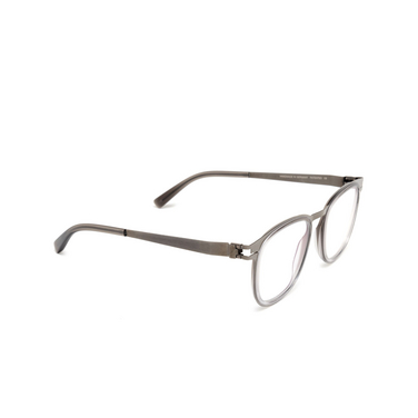 Mykita CANTARA Korrektionsbrillen 899 a54 shiny graphite/grey gradie - Dreiviertelansicht
