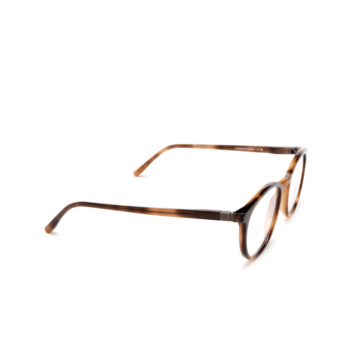 Mykita DAVU Eyeglasses 735 C122 Zanzibar/Silk Mocca - three-quarters view